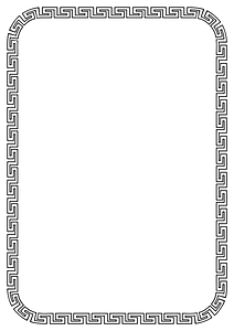 Greek Key (A4 Size)