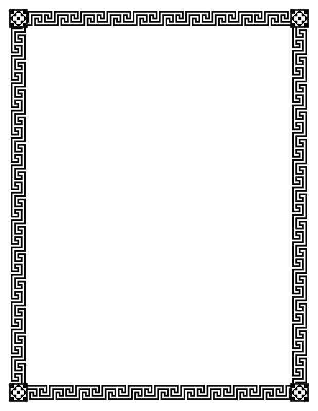 Greek Key Border