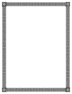 Greek Key Border