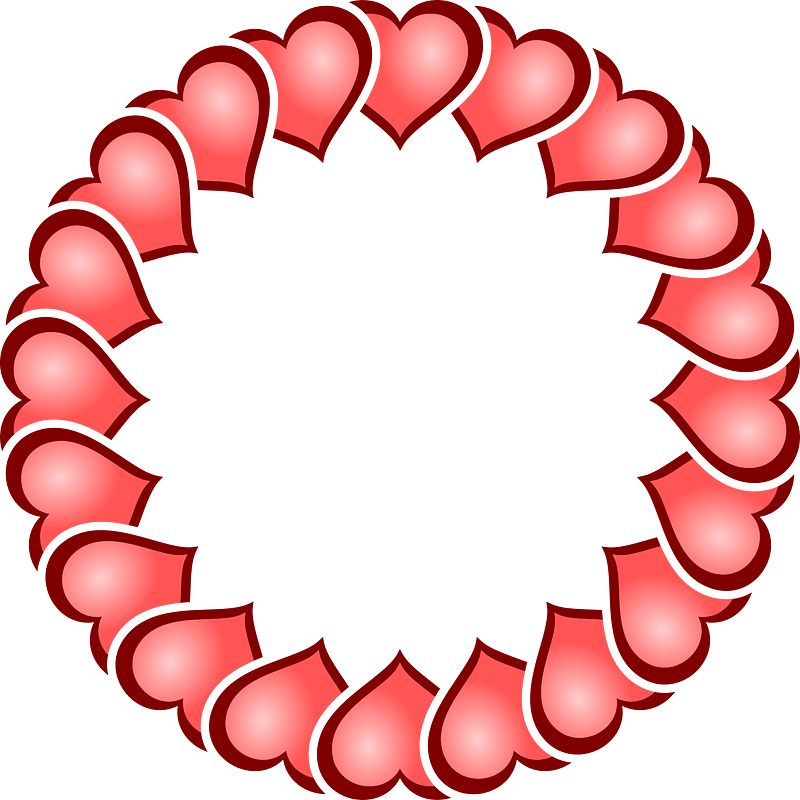 Heart Frame Colour