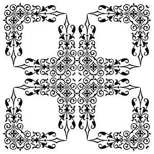 Ornamental Divider Frame 13