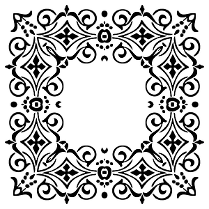 Ornamental Divider Frame 14