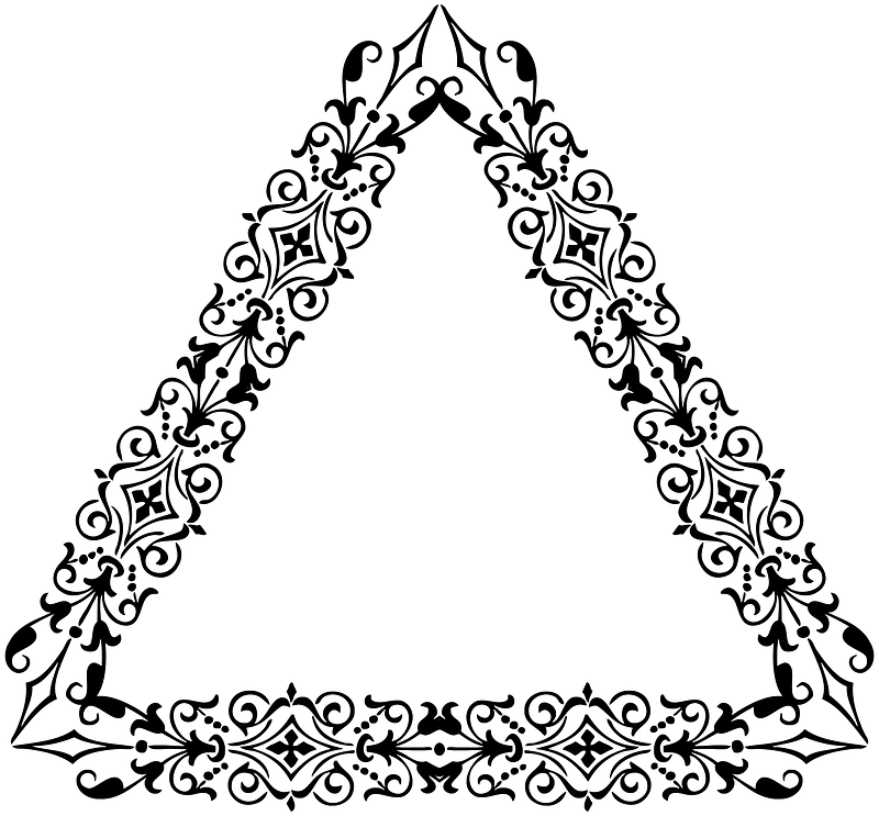 Ornamental Divider Frame 15
