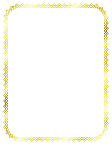 Quadrilateral Diamond Border