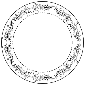 Round Flourish Border