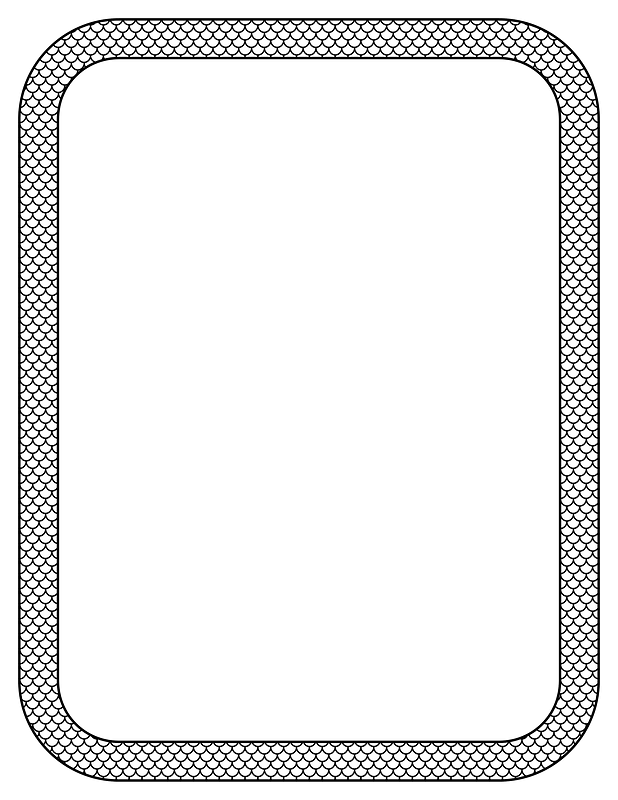 Scallop Border