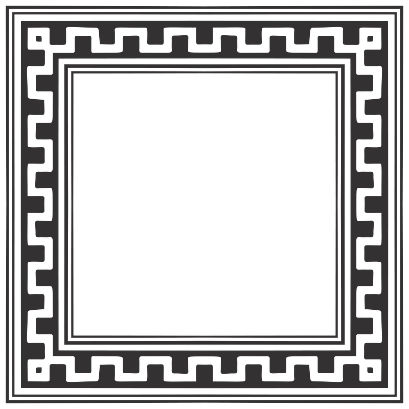 Vintage Decorative Ornamental Frame 5