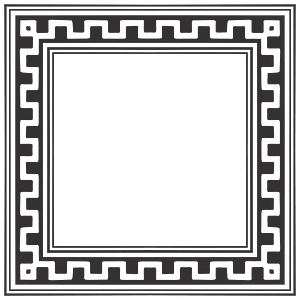 Vintage Decorative Ornamental Frame 5