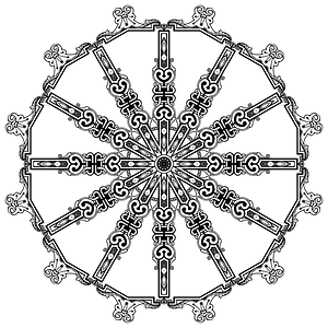 Vintage Symmetric Frame Extrapolated 16