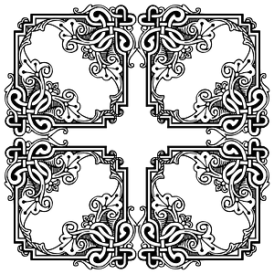Vintage Symmetric Frame Extrapolated 21