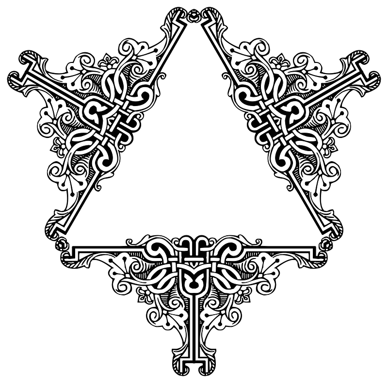 Vintage Symmetric Frame Extrapolated 6