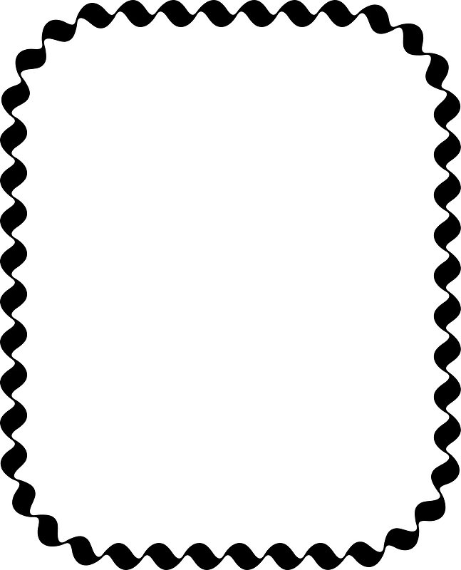 Wiggly Frame Rectangle