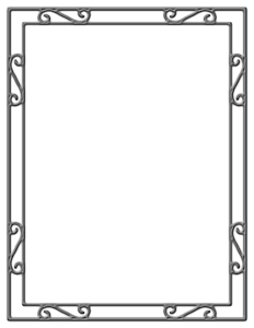 Wrought Iron Border