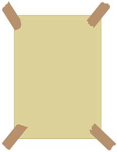 Masking Tape Frame