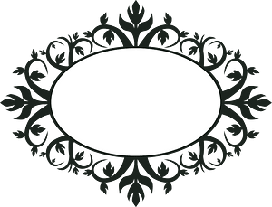 Ornament Circle Frame