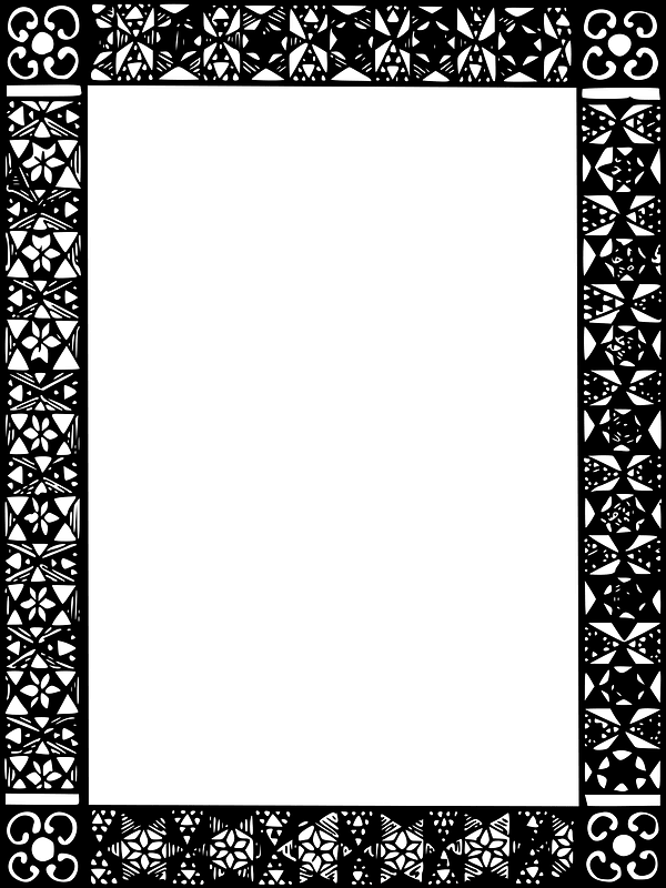 Frame, Mono-Colored, 3:4