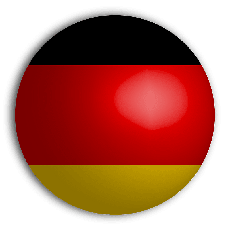 German Flag Sphere