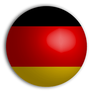 German Flag Sphere