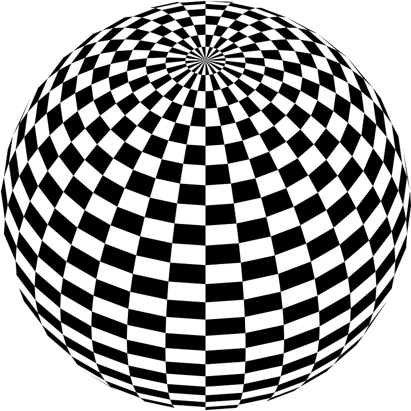 Chessboard Sphere 1