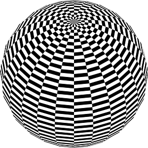 Chessboard Sphere 3