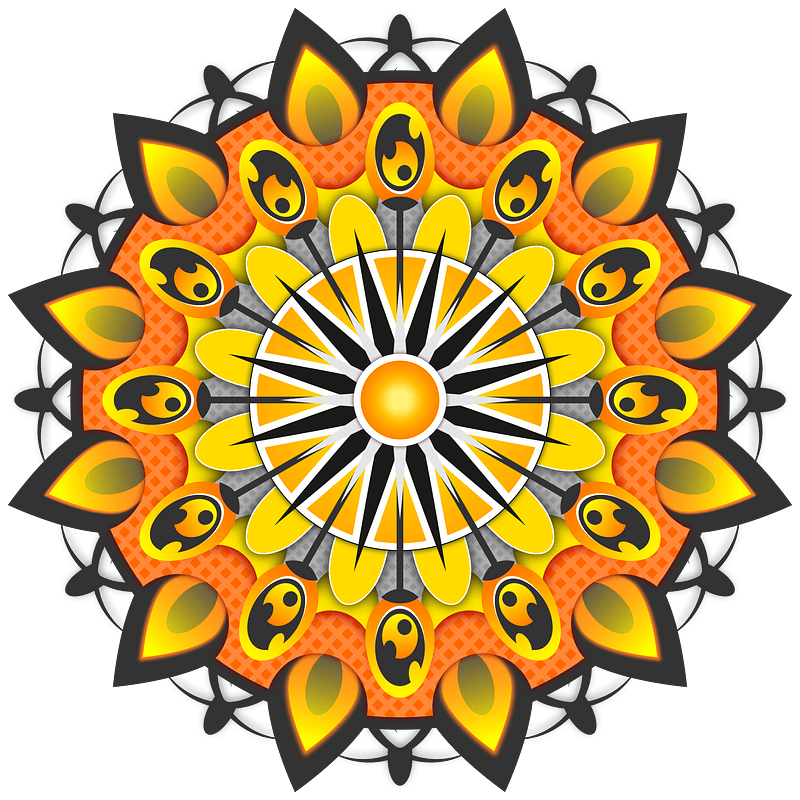 Mandala Yellow