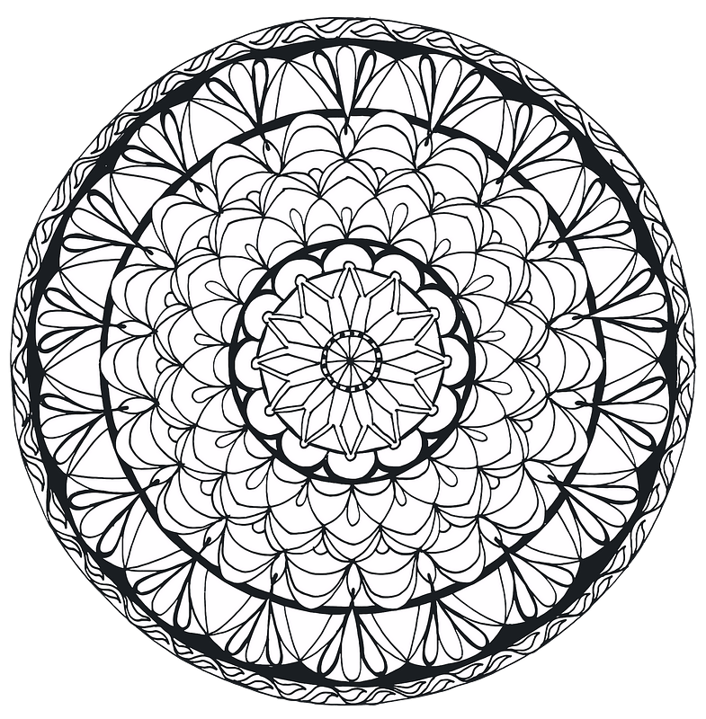 Hand Drawn Mandala