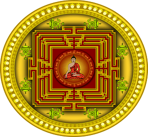 Mandala Withbudhha