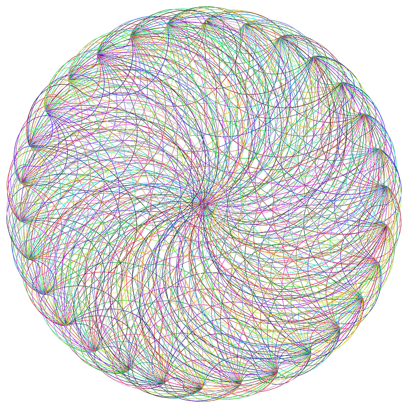 Mystic Rose Mandala No Bg