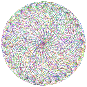 Mystic Rose Mandala No Bg