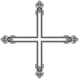 Floral Flourish Cross 2