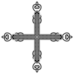 Floral Flourish Cross 4
