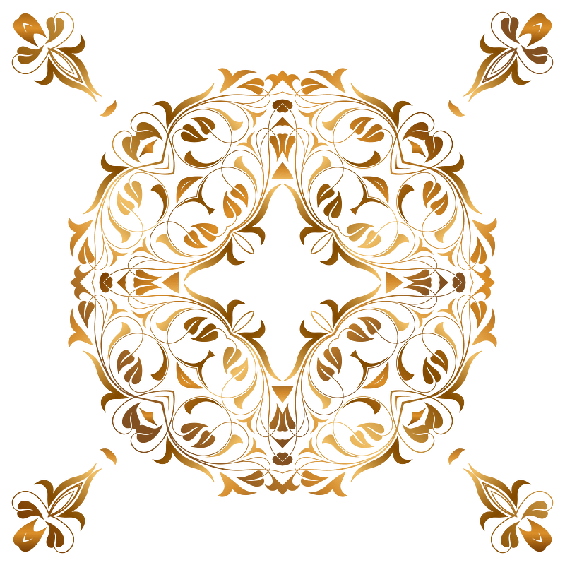 Floral Flourish Design 12