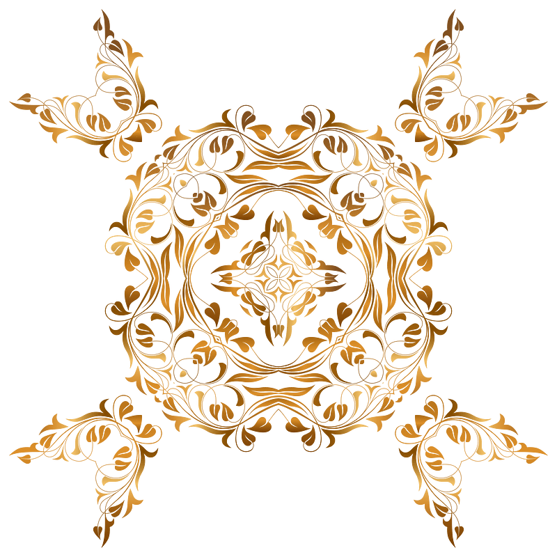 Floral Flourish Design 7