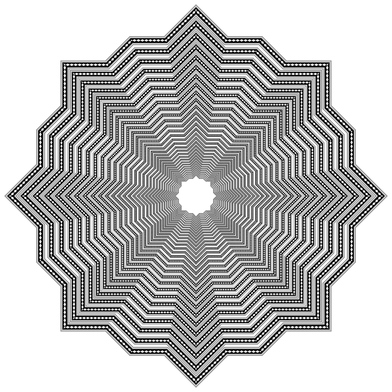 Floral Flourish Design Interpolated 3