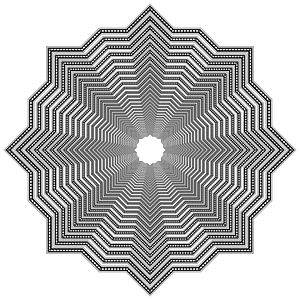 Floral Flourish Design Interpolated 3