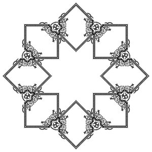Floral Flourish Design Interpolated 6