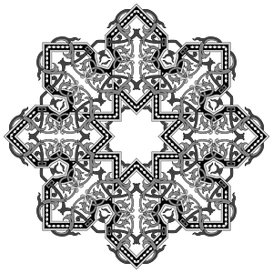 Floral Flourish Design Interpolated 7