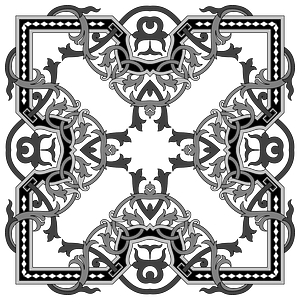 Floral Flourish Design Interpolated