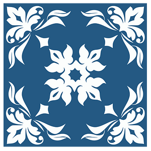 Floral Flourish Tile