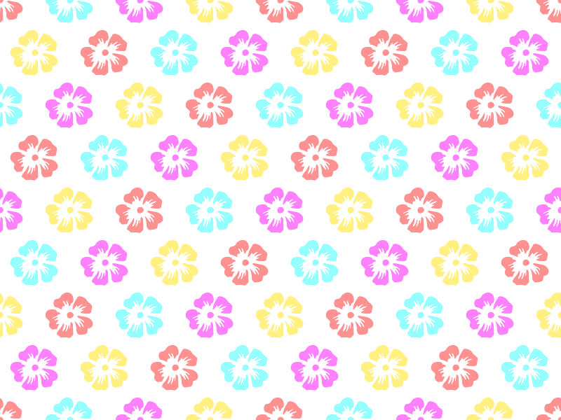 Floral Background13 Colour