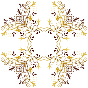 Flourishy Floral Design 12