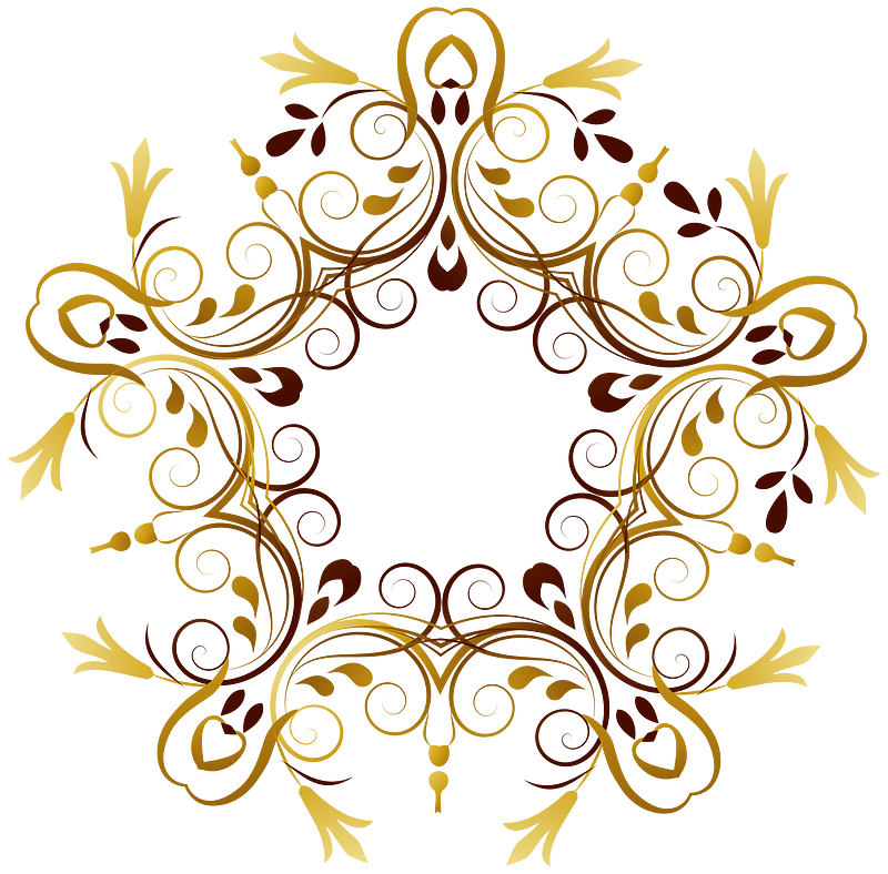 Flourishy Floral Design 4