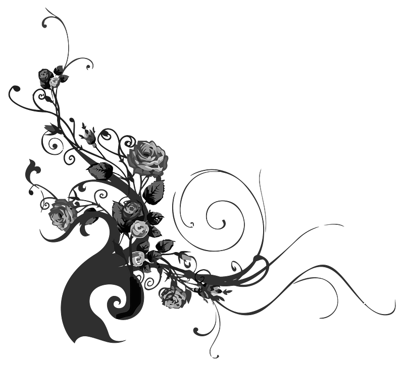 Rose Floral Flourish 11