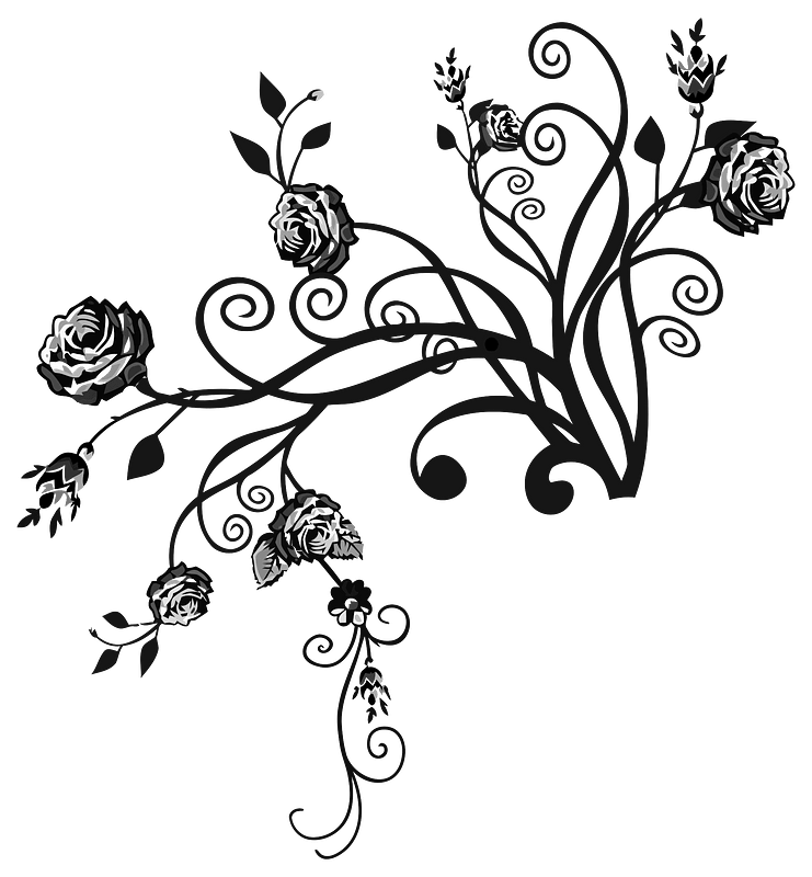 Rose Floral Flourish 14