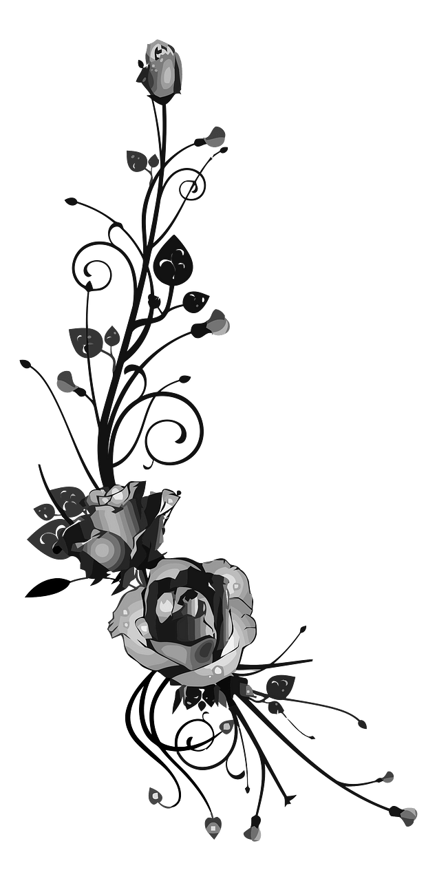 Rose Floral Flourish 15