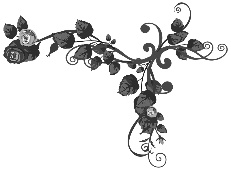 Rose Floral Flourish 4