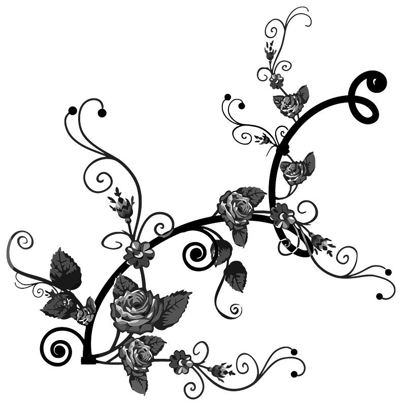 Rose Floral Flourish 5