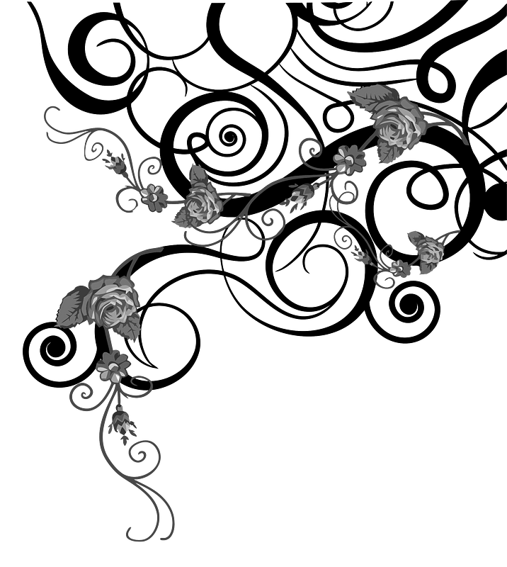 Rose Floral Flourish 8