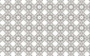 Seamless Floral Flourish Design Pattern