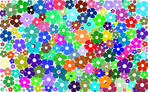 Simple Floral Background No Black